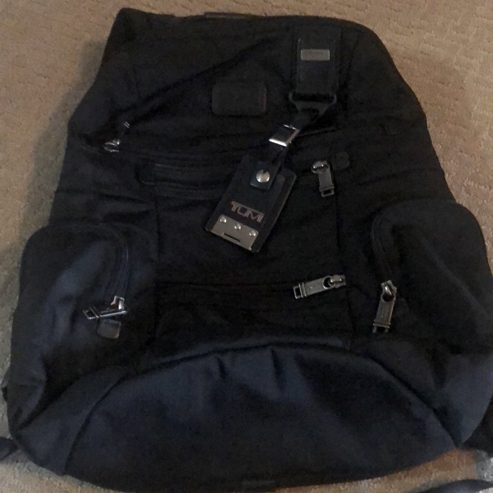 Tumi Black Backpack